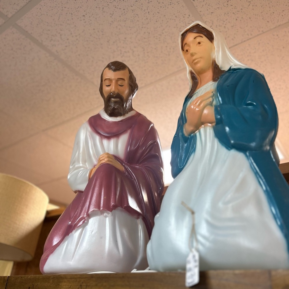Mary & Joseph blow molds